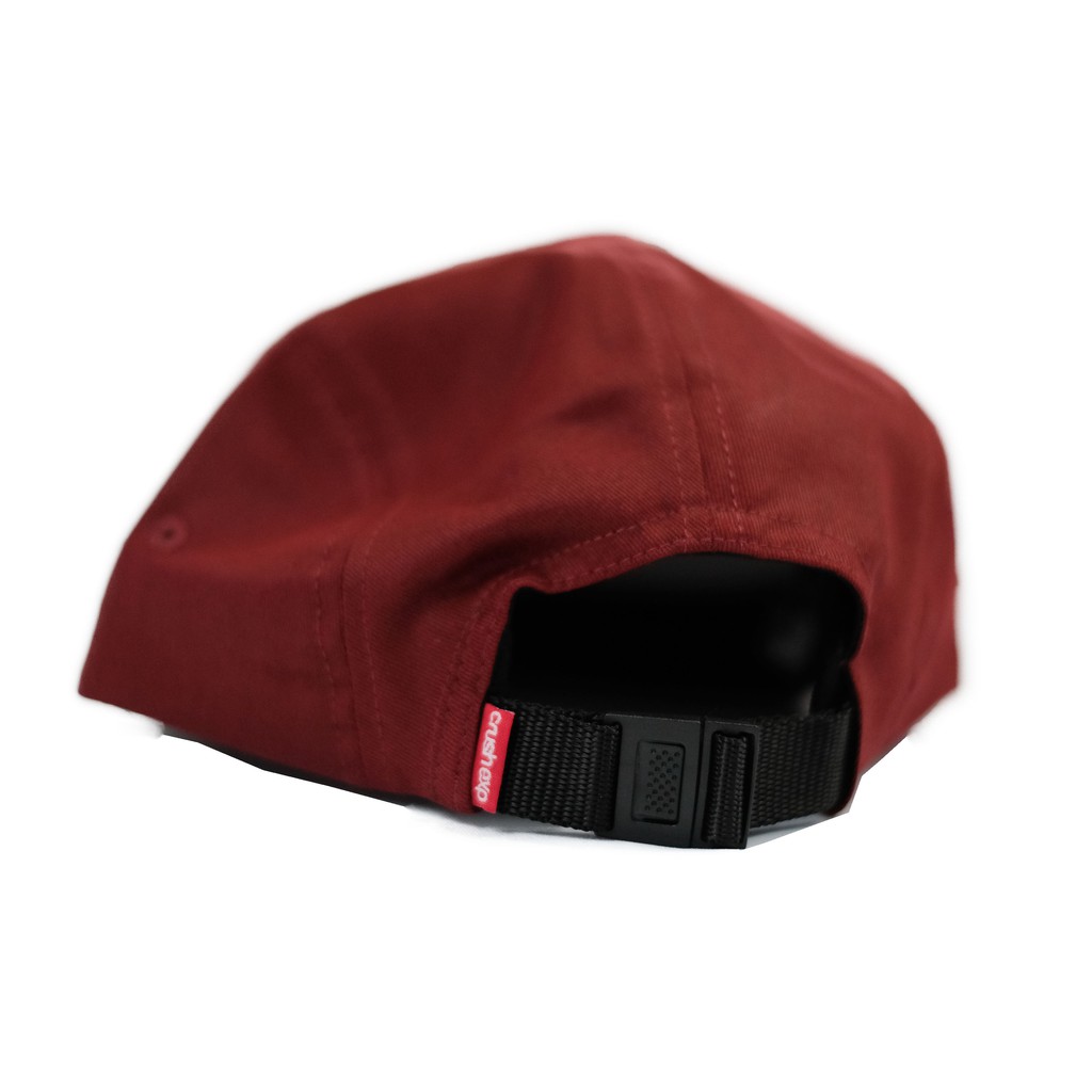 CRUSH EXP Topi Five Panel STC0150 -  MAROON