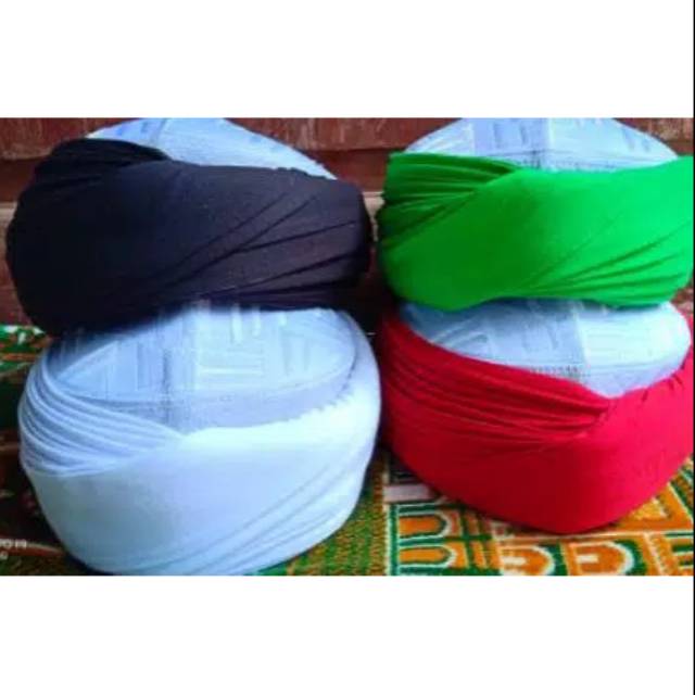 Peci imamah permanen 6 meter / cod/bayar ditempat