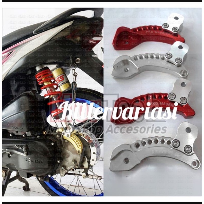 PEMUNDUR SHOCK PENINGGI SHOCK BELAKANG METIC BEAT LAMA BEAT FI VARIO 110 SCOOPY BAHAN FULL CNC