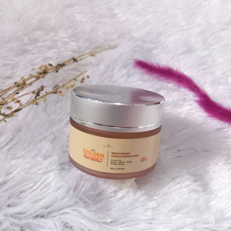 (Preloved) Beautetox Serum Jelly Cream Brightening Gentle Exfoliating Golden Sunset