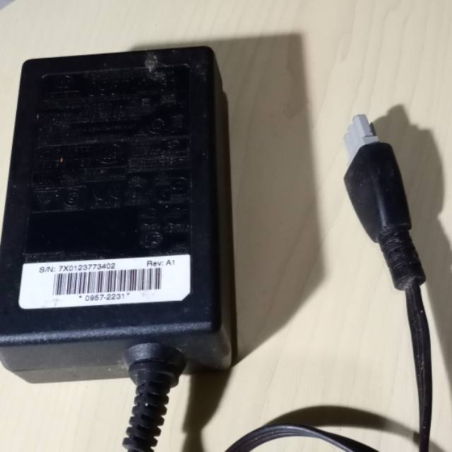 Adaptor printer HP 0957 2231 colokan abu abu