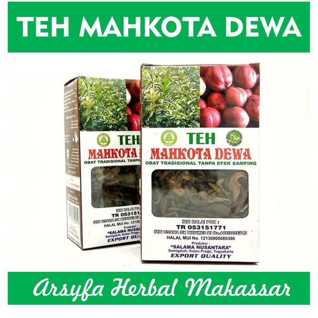 

Teh Mahkota Dewa Salama Nusantara Herbal Anti Tumor