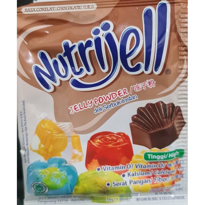 NUTRIJELL / JELLY POWDER INSTANT ANEKA VARIANT (BUKAN ECOPACK)