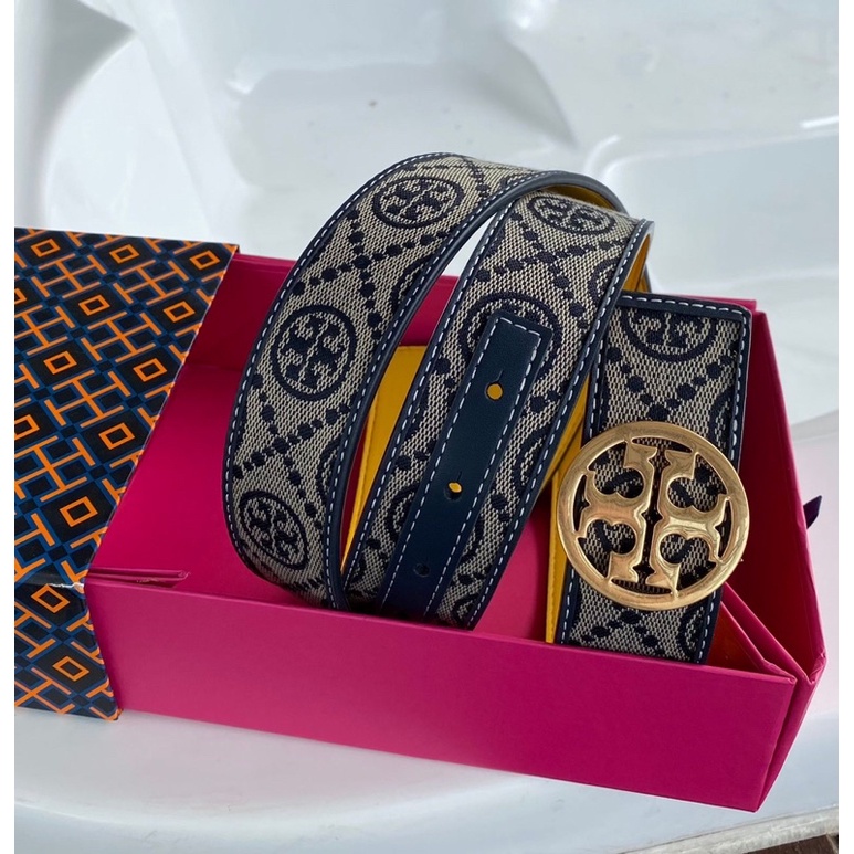 TB T Monogram Jacquard Belt
