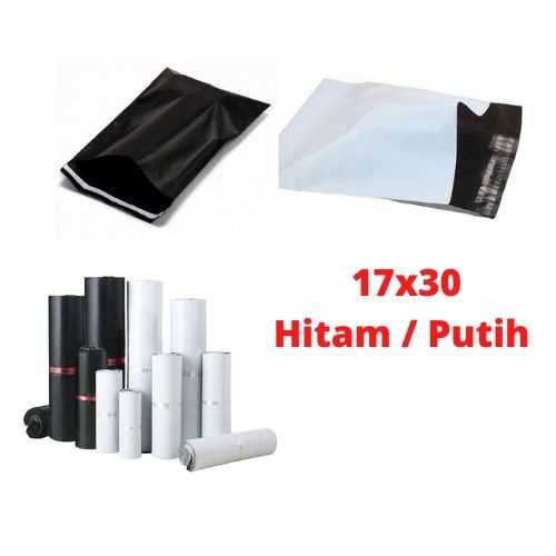 

[POS] 17x30 PLASTIK ONLINE SHOP + LEM / POLYMAILER TEBAL (100pc)