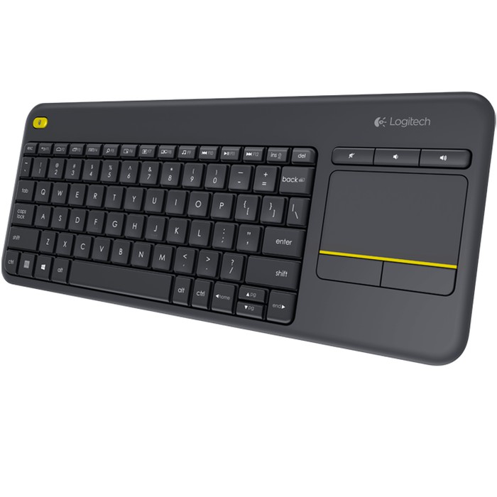 Keyboard LOGITECH Wireless Touch K400R PLUS - Garansi Resmi K-400R