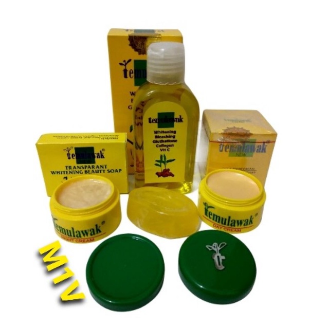 PAKET CREAM TEMULAWAK 3IN1 // KRIM TEMULAWAK ORIGINAL + TONER + SABUN OVAL//KRIM TEMULAWAK (NEW  SAB
