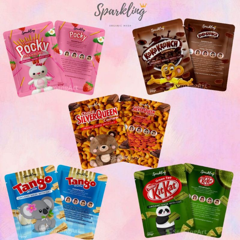 WASH OFF MASK BY SPARKLING QUEEN (free gift)