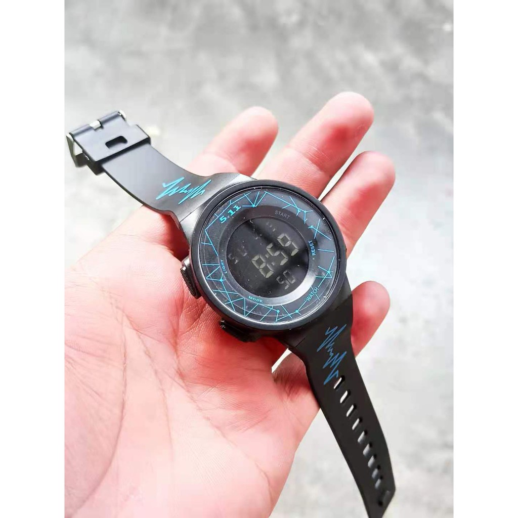 [✅COD]Jam Tangan Digital 511 dig1006 Body Bulat Strap Rubber Murah