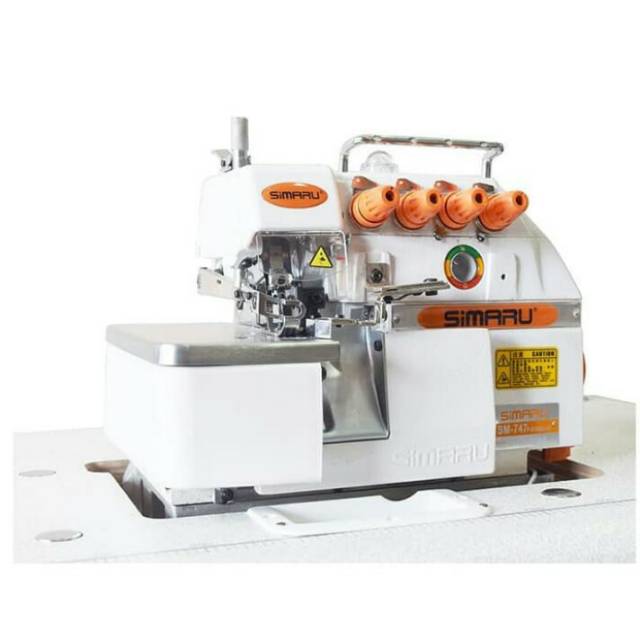 MESIN OBRAS benang 4 simaru 747 industrial konveksi