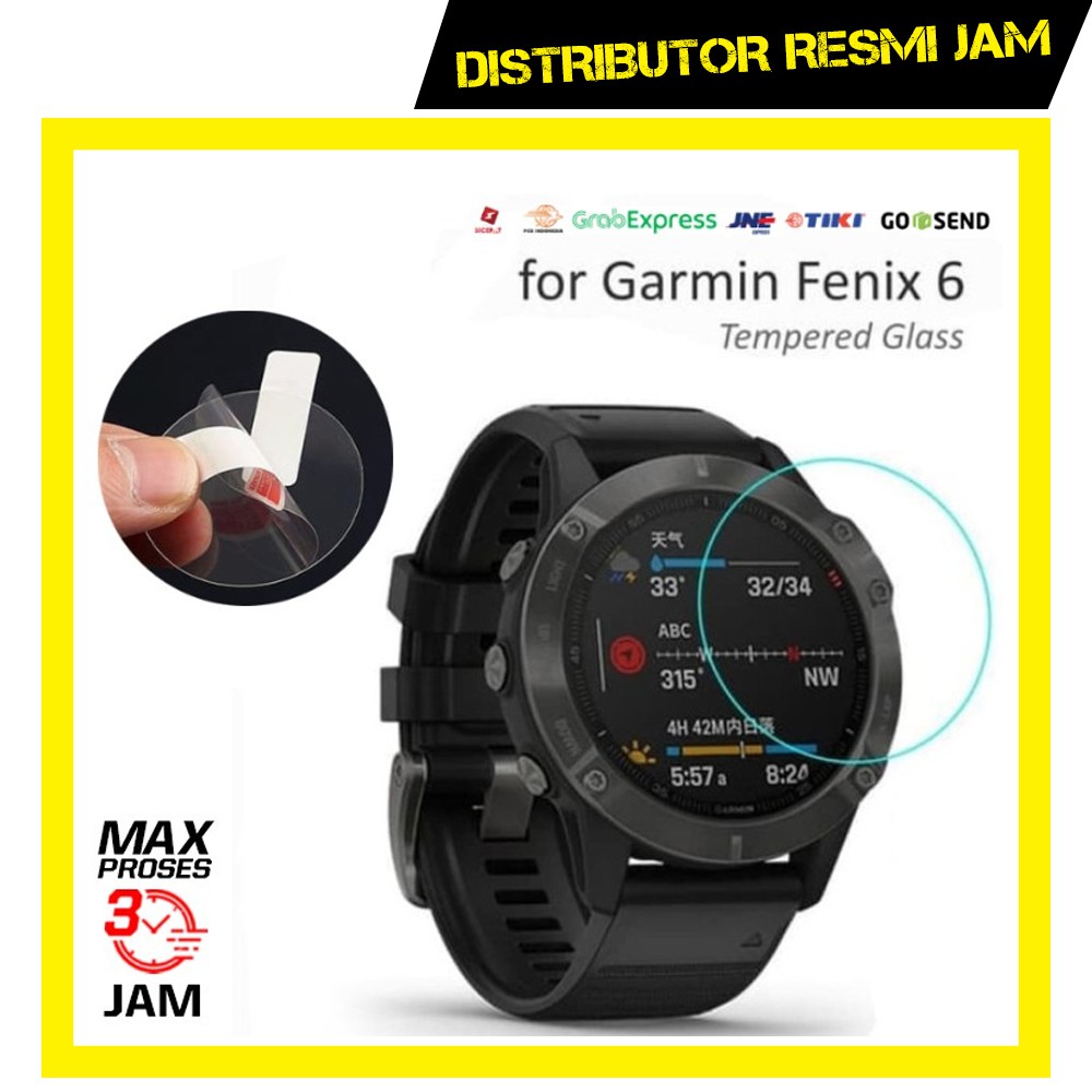 Tempered Glass Garmin Fenix6 / Garmin Fenix 6 Premium Quality