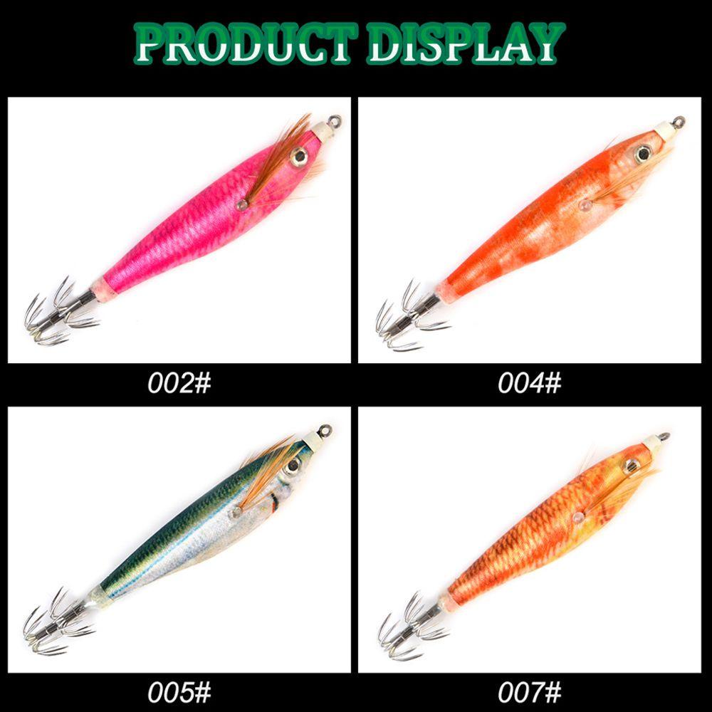 Augustina Sea Fishing Lure Gurita Laut Cuttlefish Luminous Jigging Lure Artificial Lure Jigs Pancing Wobbler