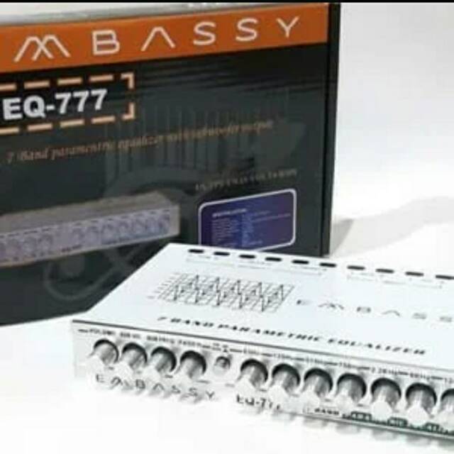 PRE AMP EQUALIZER EMBASSY EQ-777 BERKUALITAS