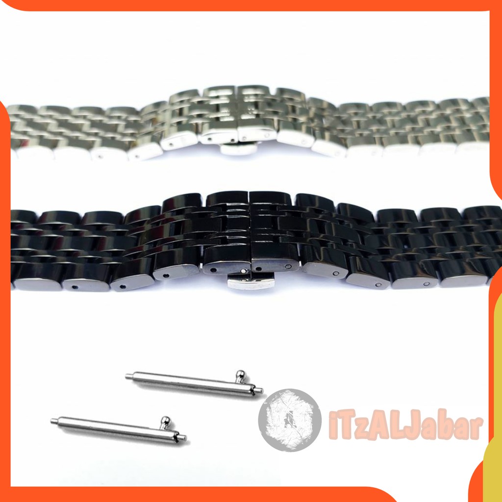 Tali jam tangan Rantai Stainless strap 20mm 22mm Tali jam Rantai QR