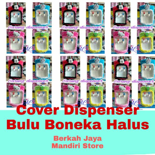 Cover Dispenser Bahan Bulu Boneka Rasfur Halus