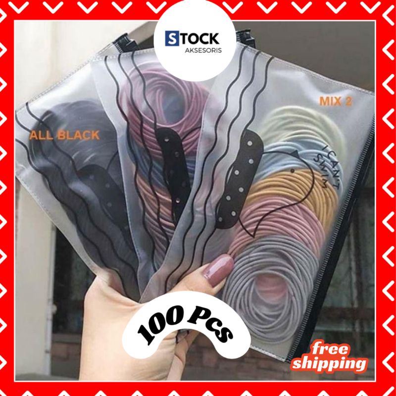 Harga 100 pcs ikat rambut korea100 Terbaru Jan 2025 |BigGo Indonesia