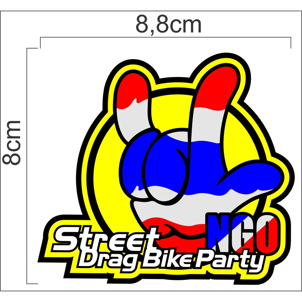 Sticker Printing Gambar Tangan Thailook