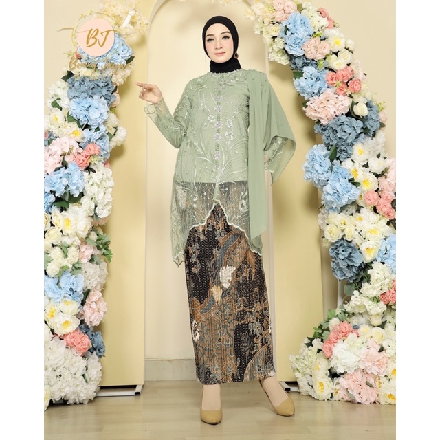 Kebaya Set Kebaya Modern Kebaya Wisuda Set Wanita Tunik Lamaran Tunangan Batik Baju Couple Kondangan