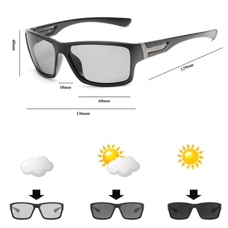 Kaca Mata Photochromic Kaca Mata Polarized kode 071 promo