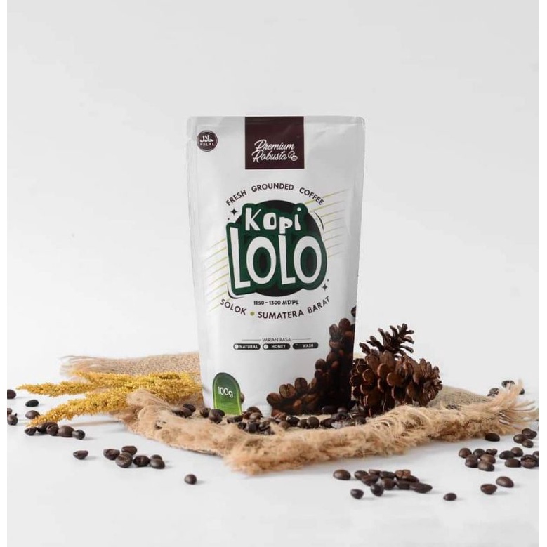 

KOPI LOLO ROBUSTA Semi Wash[100GRAM]