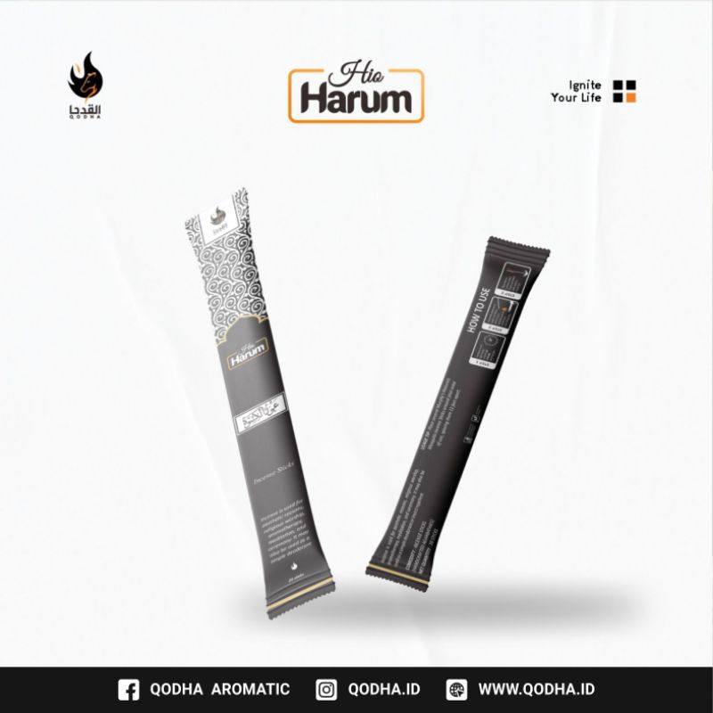 Bukhur Buhur Dupa Lidi Stick Aromaterapi QODHA Hio Harum Isi 20 Sticks Aroma OUD KISWAH