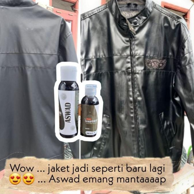 Pasti Update Aswad Semir Hitam Serbaguna |Ban Body Motor,Mobil | Sepatu Tas| Jaket Kulit| Dompet Kul