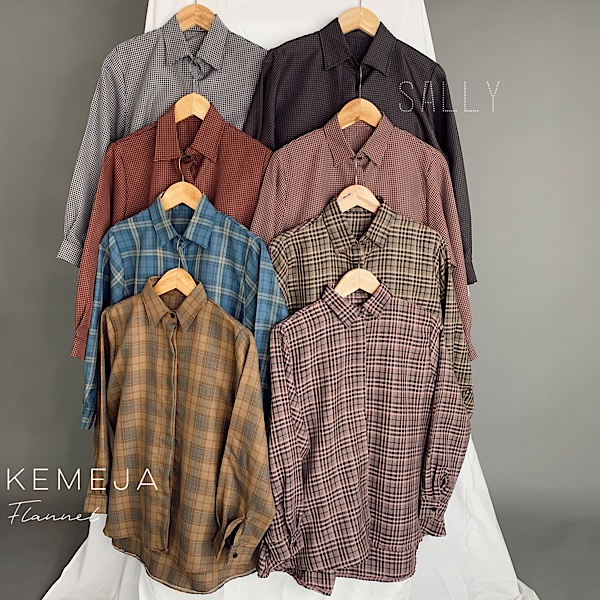 Kemeja flannel-1