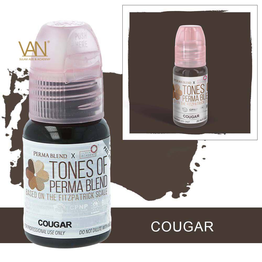 TINTA SULAM ALIS PERMABLEND FITZPATRICK COUGAR 15 ML/EXP 2025