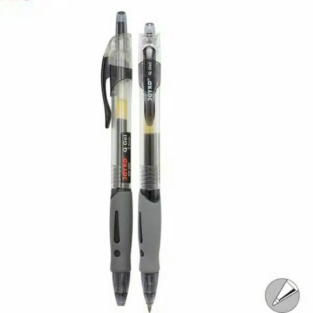 

Pulpen Gel Joyko Q Gel GP-265 Retractable 0.5 Mm GP-265NT Q3 Gel Per Pcs
