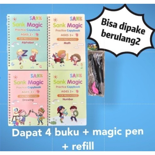 

MTD calistung Smart belajar menulis dan berhitung ASIK