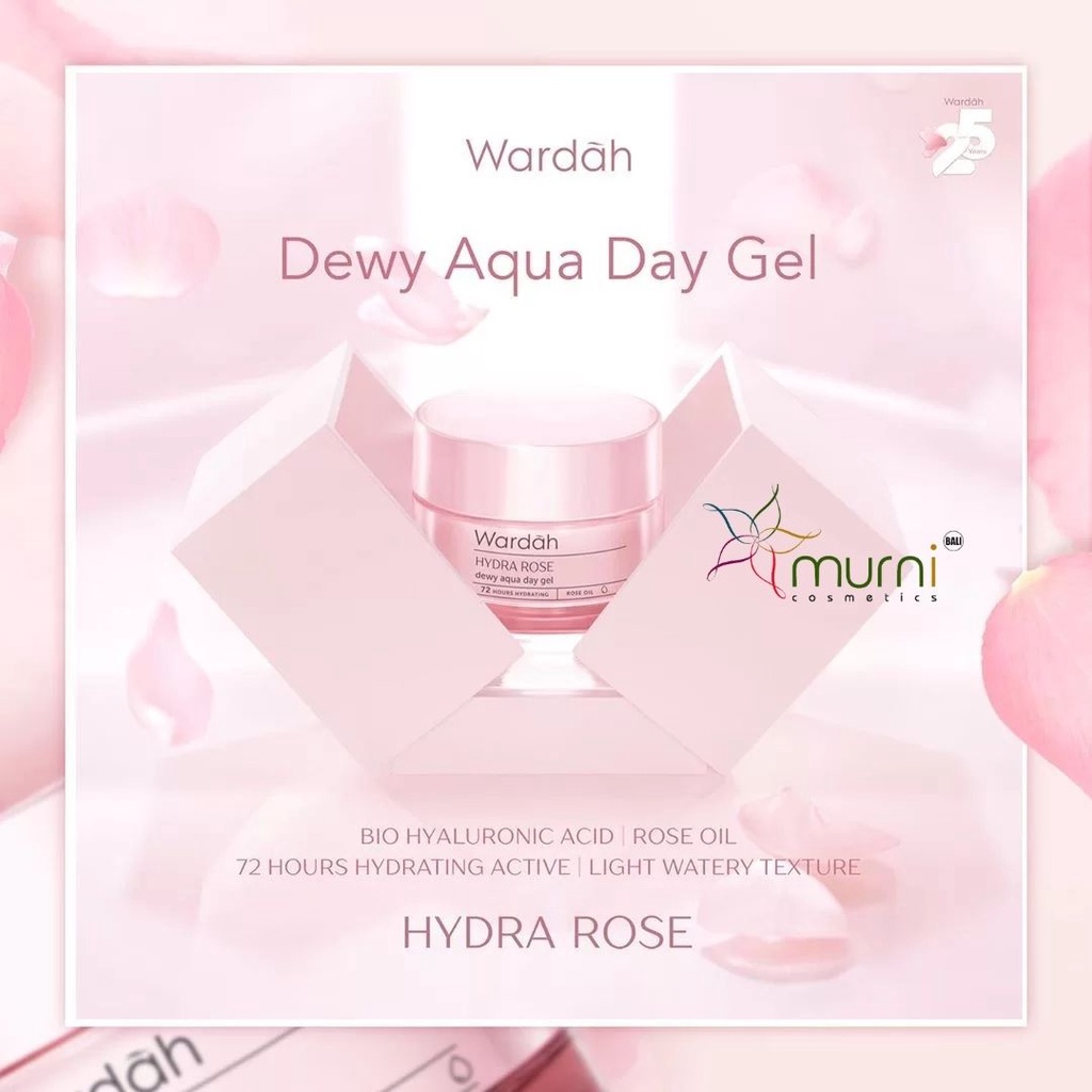 WARDAH HYDRA ROSE DEWY AQUA DAY GEL 40ML