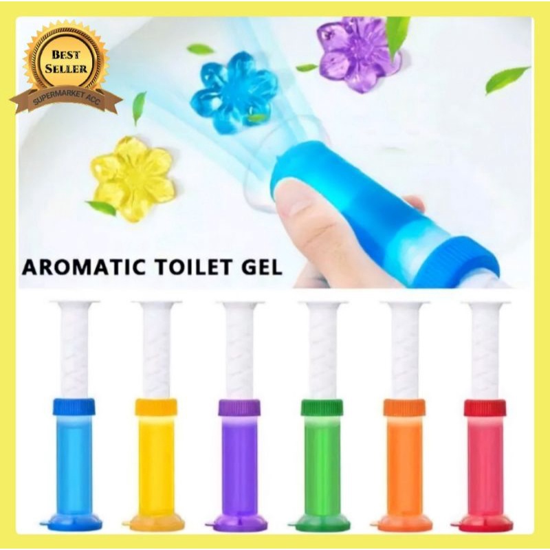 Suntikan Gel Pewangi Closet / Pengharum Toilet Tahan Lama