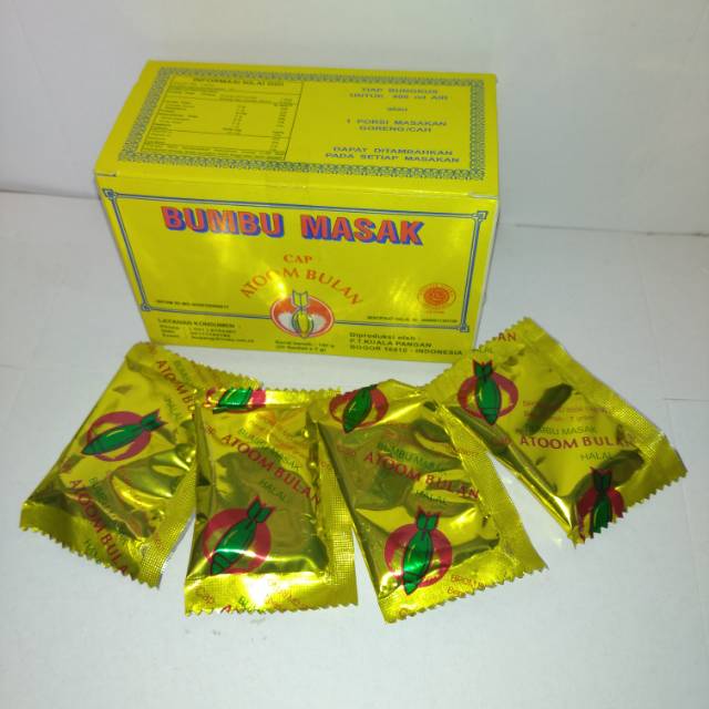 

Bumbu masak/bumbu tabur cap atoom bulan