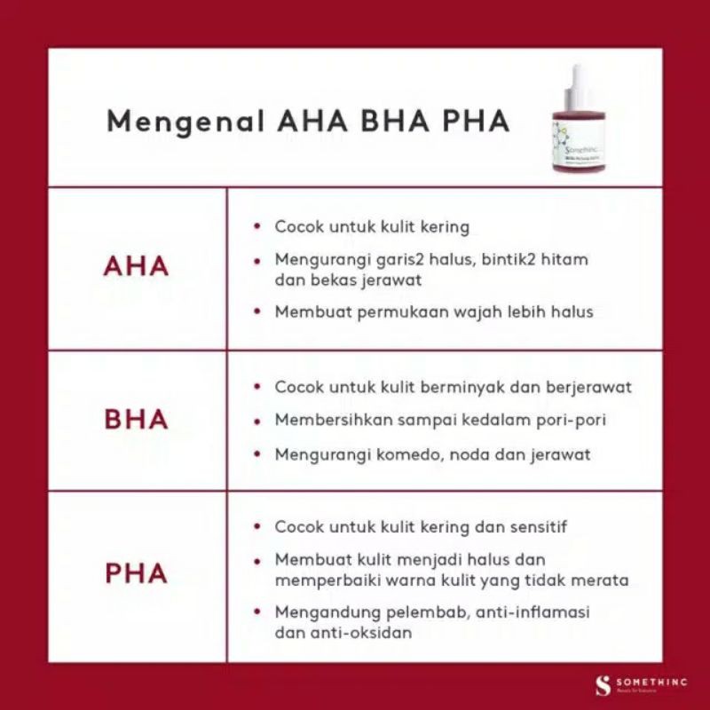 SOMETHINC AHA BHA PHA Peeling Solution