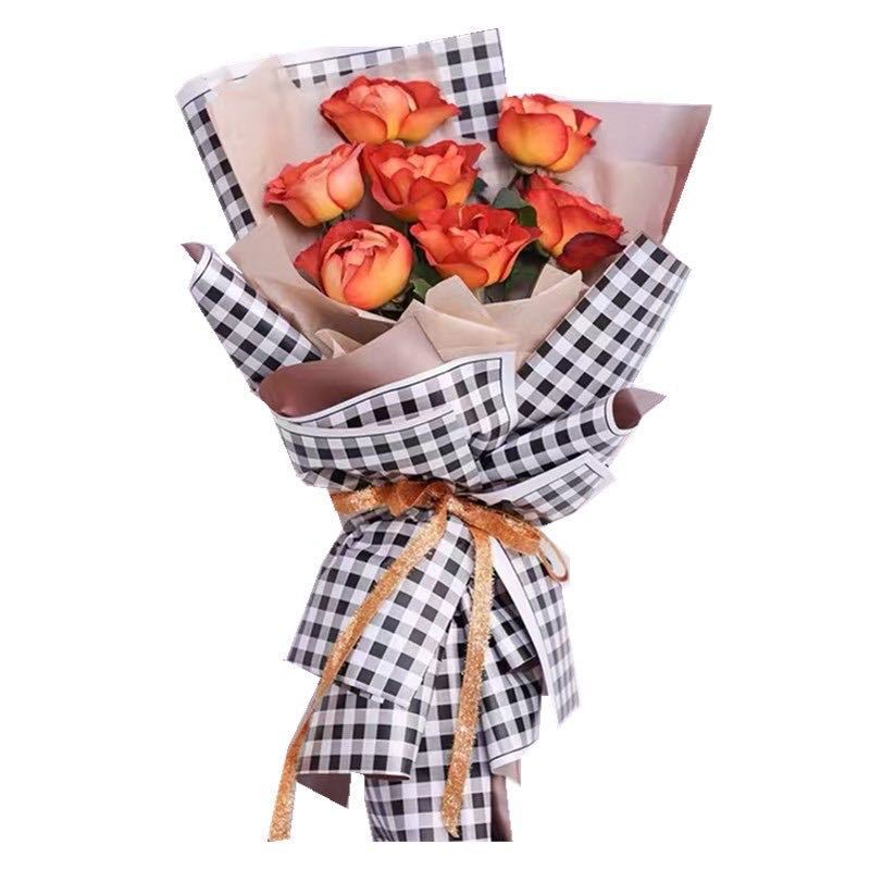 kertas bunga flower wrapping paper Cellophane Kertas Buket Florist KB612