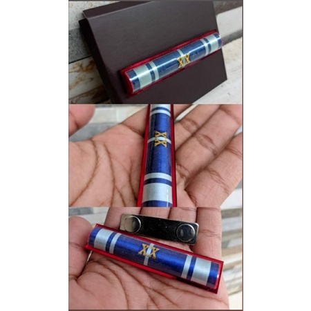 

Satya Lencana Karya Satya 20 Tahun - Pita Jasa ASN PNS XX Tahun Model Cembung