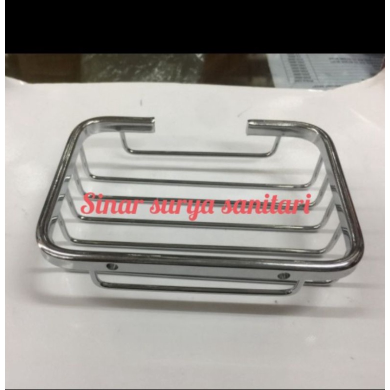 Tempat sabun stainless / rak sabun stainless