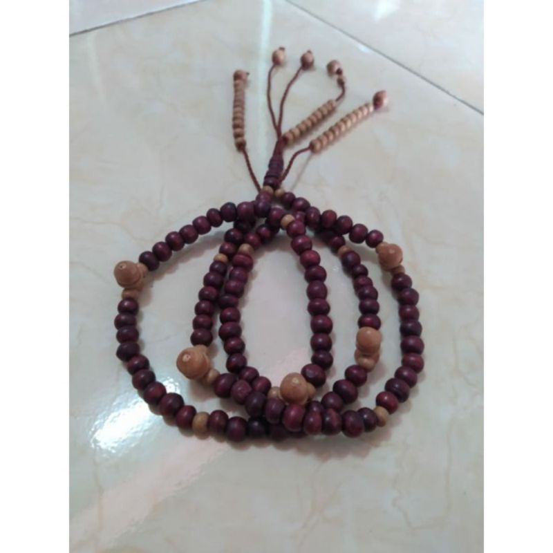 TASBIH TORIQOH TIJANI  KAYU BIDARA ARAB ASLI