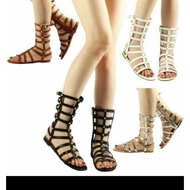 Sandal gladiator 01 kulit