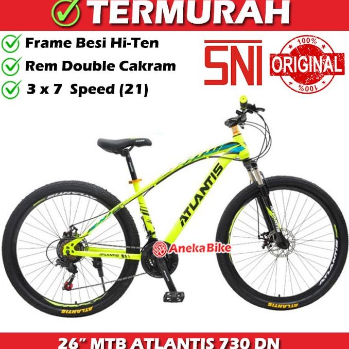 ((BISA COD)) SEPEDA GUNUNG 26 inch MTB ATLANTIS MURAH AT-730 AT-69 NEW