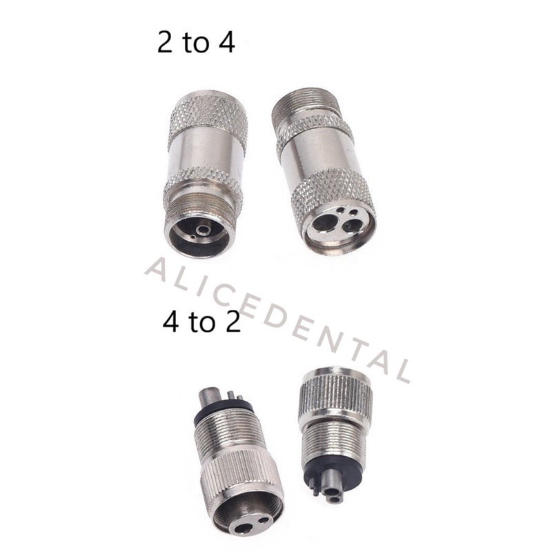 Alice Dental handpiece connector handpiece konektor hand piece 2 hole 4 holes highspeed lowspeed