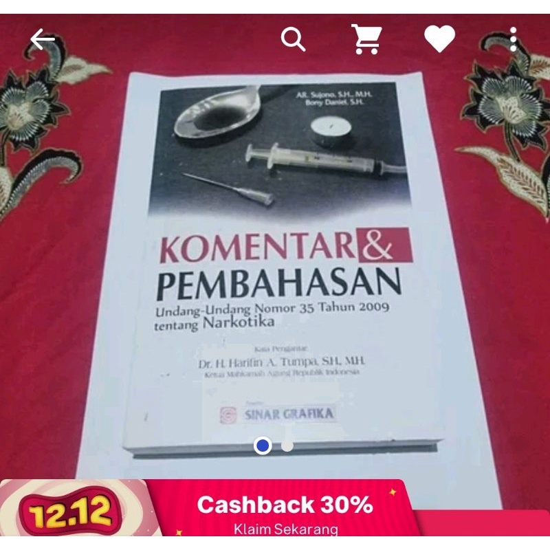 

Komentar dan pembahasan tentang Narkoba