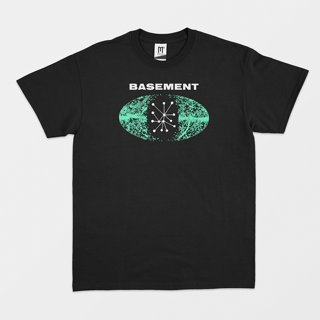 T-shirt Basement - Green "Further Sky"