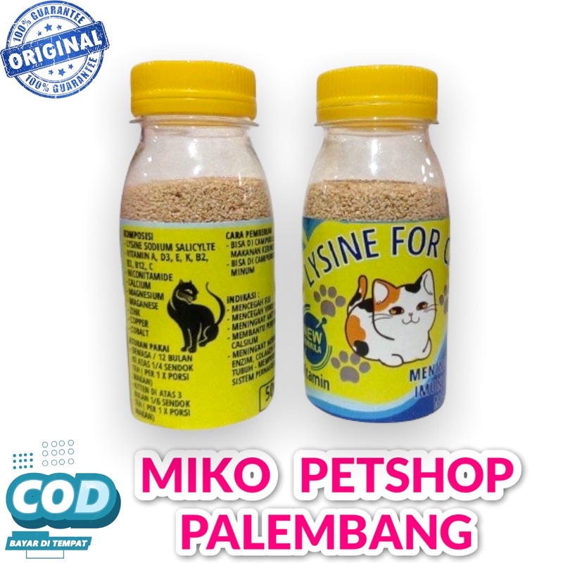 VITAMIN KUCING I Lysine For Cat
