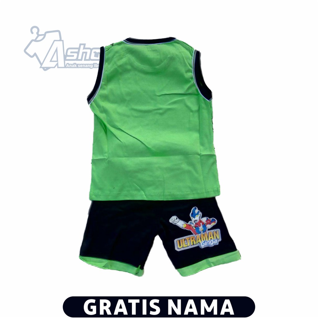 Baju Anak Ultraman Singlet tangtop