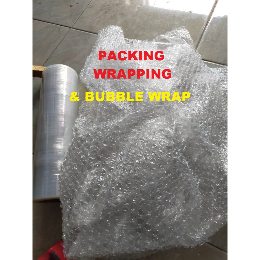 

PACKING | Plastik Wrapping | Bubble Wrap | untuk Vandel / Plakat