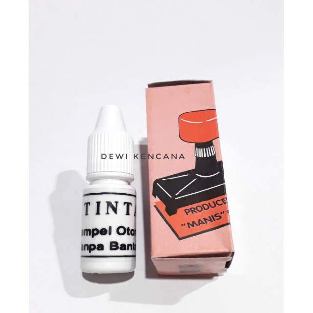 

Tinta Stempel / Stamp Ink MANIS Tanpa Bantalan