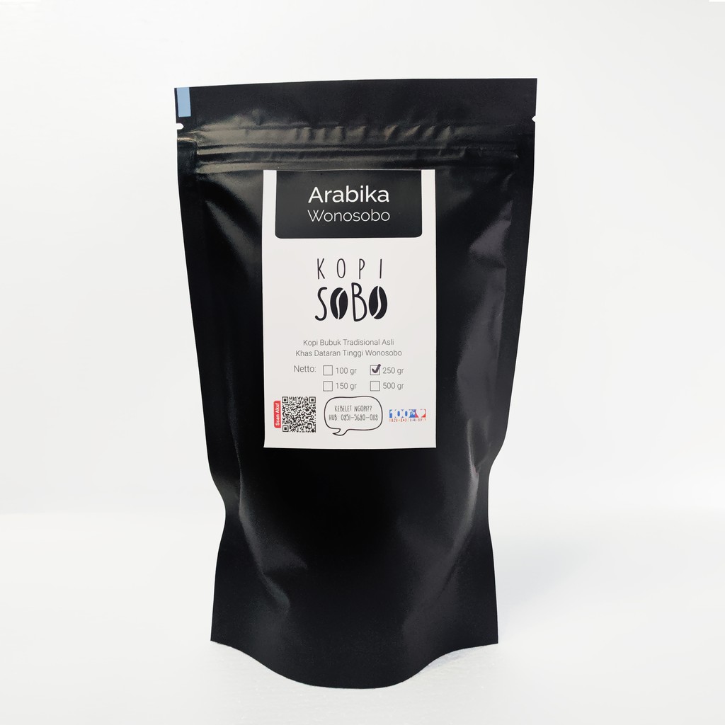 

Kopi Bubuk Murni Arabika Wonosobo Kopi Sobo 250gr