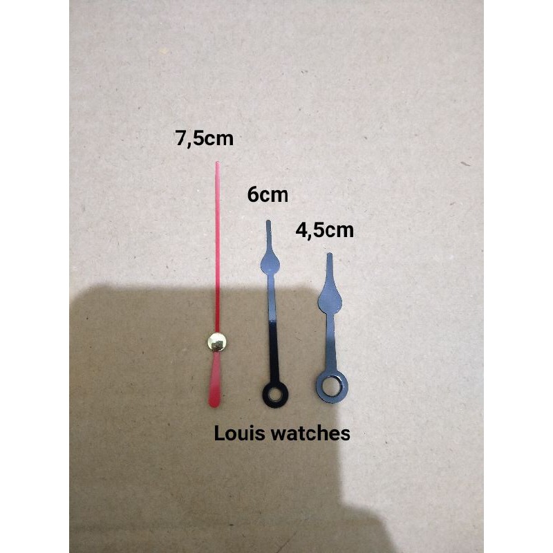 jarum saja jam dinding waru kecil