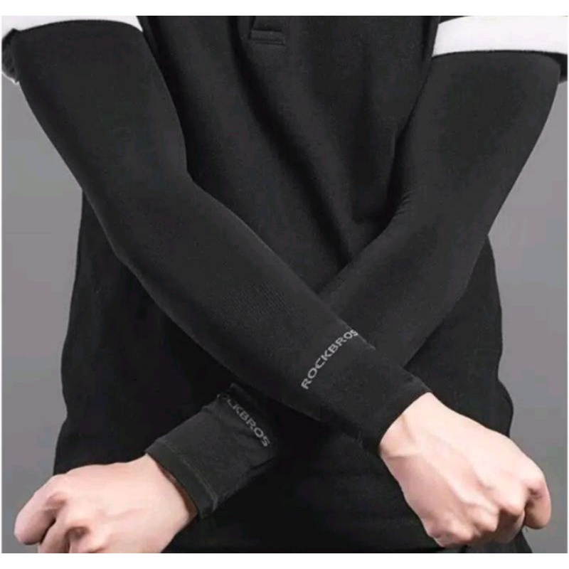 Rockbros Manset Tangan Sleeve arm Manset Rockbros Hitam